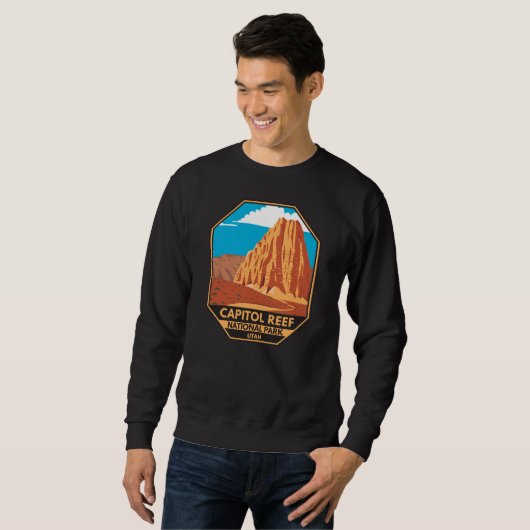 Hauptstadt Reef Nationalpark Cathedral Loop Sweatshirt (Vorne ganz)