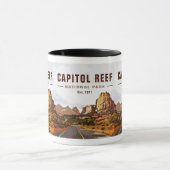 Hauptstadt Reef Nationalpark Cathedral Loop Tasse (Zentrum)