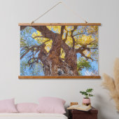 Hauptstadt Reef Nationalpark, Cottonwood Tree Wandteppich Mit Holzrahmen (Schlafzimmer)