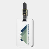 Hauptstadt Reef Nationalpark Gepäckanhänger (Vorderseite vertikal)