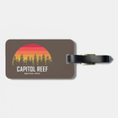 Hauptstadt Reef Nationalpark Gepäckanhänger (Rückseite horizontal)