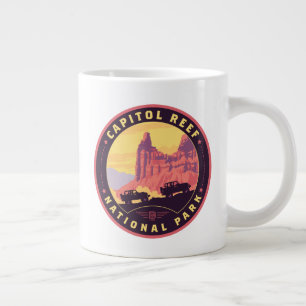 Hauptstadt Reef Nationalpark Jumbo-Tasse