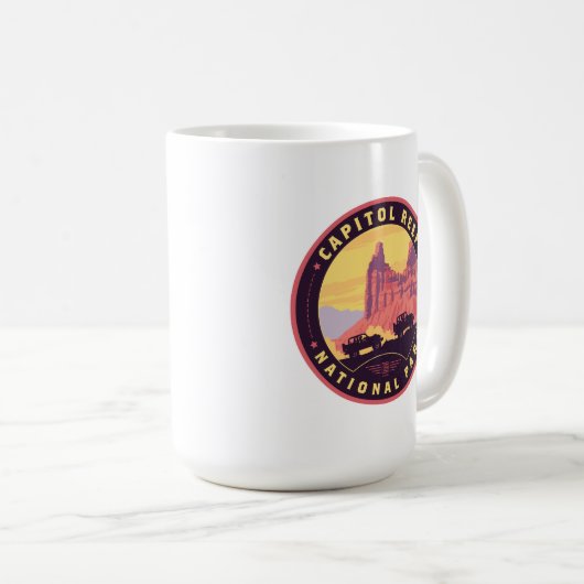 Hauptstadt Reef Nationalpark Kaffeetasse (VorderseiteRechts)