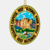 Hauptstadt Reef Nationalpark Keramik Ornament (Rechts)