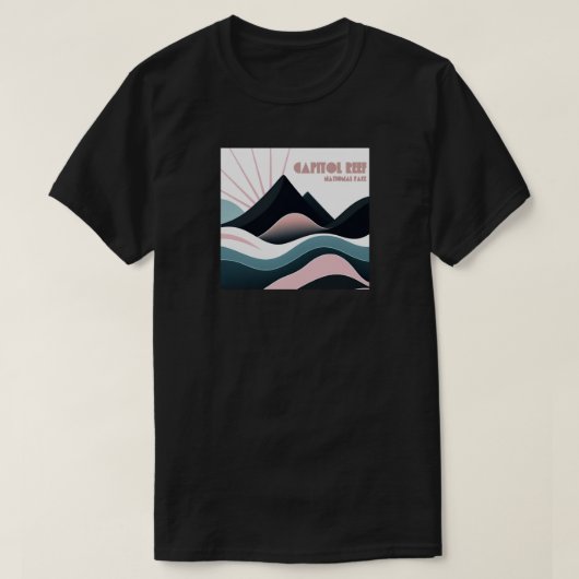 Hauptstadt Reef Nationalpark Kolored Hills T-Shirt (Design vorne)