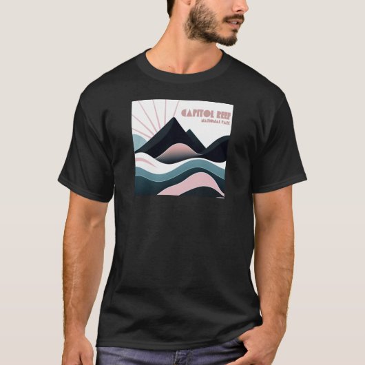 Hauptstadt Reef Nationalpark Kolored Hills T-Shirt (Vorderseite)