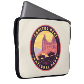 Hauptstadt Reef Nationalpark Laptopschutzhülle (Vorne Rechts)