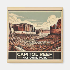 Hauptstadt Reef Nationalpark Magnet
