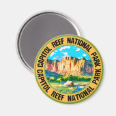 Hauptstadt Reef Nationalpark Magnet (Vorderseite/Rückseite)
