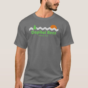 Hauptstadt Reef Nationalpark Retro T-Shirt