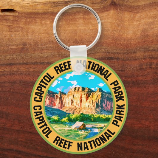 Hauptstadt Reef Nationalpark Schlüsselanhänger (Vorderseite)