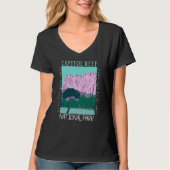 Hauptstadt Reef Nationalpark Utah Distressed Retro T-Shirt (Vorderseite)