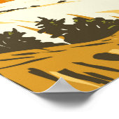 Hauptstadt Reef Nationalpark Utah Golden Throne Poster (Ecke)