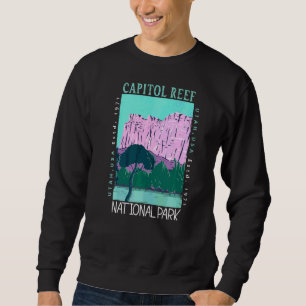 Hauptstadt Reef Nationalpark Utah Vintag Sweatshirt