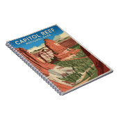 Hauptstadt Reef Nationalpark Vintag Notizblock (Rechte Seite)