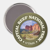 Hauptstadt Reef NP (rd) 2 Magnet (Vorderseite/Rückseite)