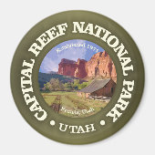 Hauptstadt Reef NP (rd) 2 Magnet (Vorne)