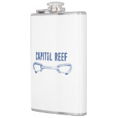 Hauptstadt Reef Rock Klettern Schnellziehen Flachmann (Links)