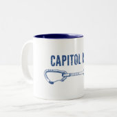 Hauptstadt Reef Rock Klettern Schnellziehen Zweifarbige Tasse (Vorderseite Links)