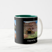 Hauptstadt Reef, Utah Zweifarbige Tasse (VorderseiteRechts)