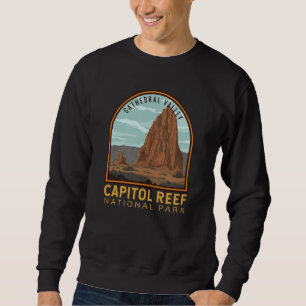 Hauptstadt Riff Nationalpark Cathedral Tal Retro Sweatshirt