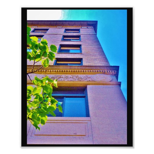 Hauptstadt Square Gebäude Fotodruck (Vorne)