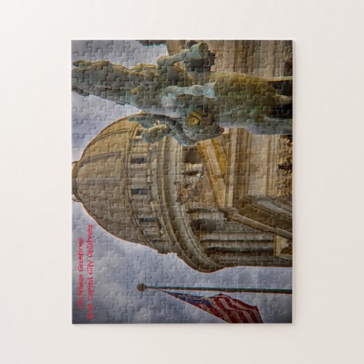 Hauptstadt Stadt Oklahoma. Jigsaw Puzzle (Vertikal)