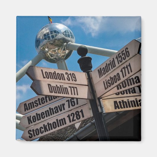 Hauptstadt Stadtrundfahrt Brüssel Magnet (Vorne)