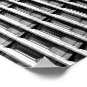 Hauptstadt Tower, Cardiff, Wales, UK Poster (Ecke)