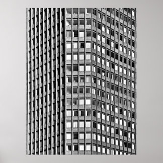 Hauptstadt Tower, Cardiff, Wales, UK Poster