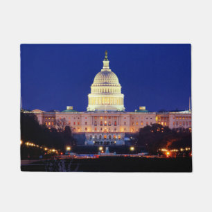 Hauptstadt Washington DC United Staaten in Dusk Fußmatte