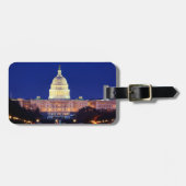 Hauptstadt Washington DC United Staaten in Dusk Gepäckanhänger (Vorderseite horizontal)