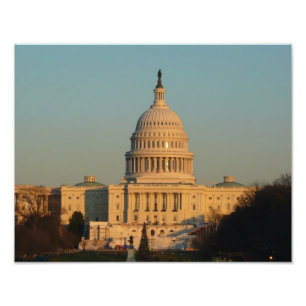 Hauptstadt zu Weihnachten - Washington DC Urlaub Fotodruck