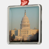 Hauptstadt zu Weihnachten - Washington DC Urlaub Ornament Aus Metall (Links)