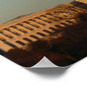 Hauptstadt zu Weihnachten - Washington DC Urlaub Poster (Ecke)