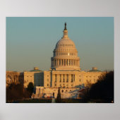 Hauptstadt zu Weihnachten - Washington DC Urlaub Poster (Vorne)