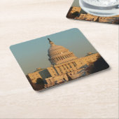 Hauptstadt zu Weihnachten - Washington DC Urlaub Rechteckiger Pappuntersetzer (angewinkelt)