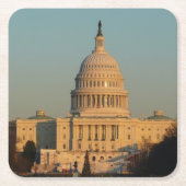 Hauptstadt zu Weihnachten - Washington DC Urlaub Rechteckiger Pappuntersetzer (Vorderseite)