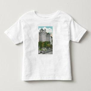 Hauptstadts-Annäherungs-Ansicht von NY Telefon Co Kleinkind T-shirt