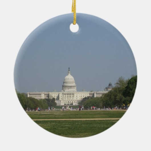 Hauptstadts-Gebäude Keramikornament (Hinten)