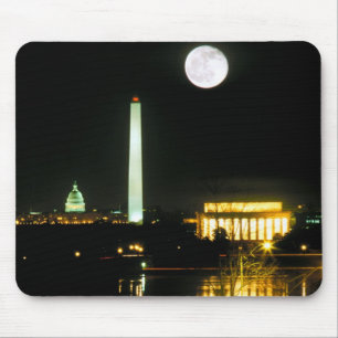 Hauptstadts-Gebäude, Lincoln Memorial, Washington Mousepad