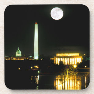 Hauptstadts-Gebäude, Lincoln Memorial, Washington Untersetzer