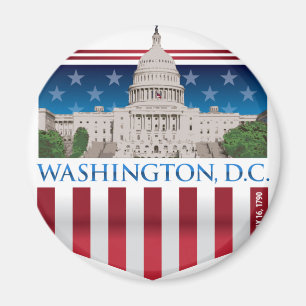 Hauptstadts-Gebäude - Washington DC Magnet