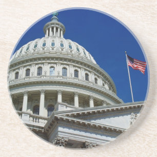 Hauptstadts-Gebäude, Washington, USA Sandstein Untersetzer