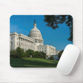 Hauptstadts-Gebäude-Westansicht Mousepad (Mit Mouse)