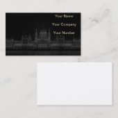 Hauptstadts-Geschäfts-Karte Visitenkarte (Vorne/Hinten)