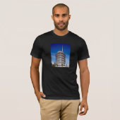 Hauptstadts-Plattenen-Turm LA T-Shirt (Vorne ganz)