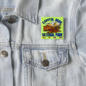 Hauptstadts-Riff-Nationalpark Utah Button (Beispiel)
