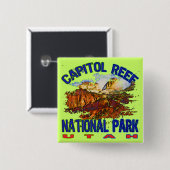 Hauptstadts-Riff-Nationalpark Utah Button (Vorne & Hinten)
