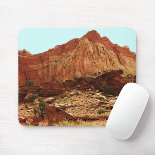 Hauptstadts-Riff-Nationalpark, Utah Mousepad (Mit Mouse)